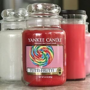 Yankee Candle Tutti-Frutti Lg 22oz Jar, New